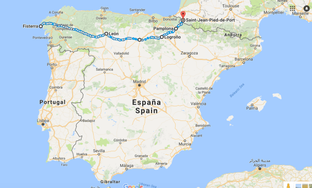 Na kocu poti je Fisterra